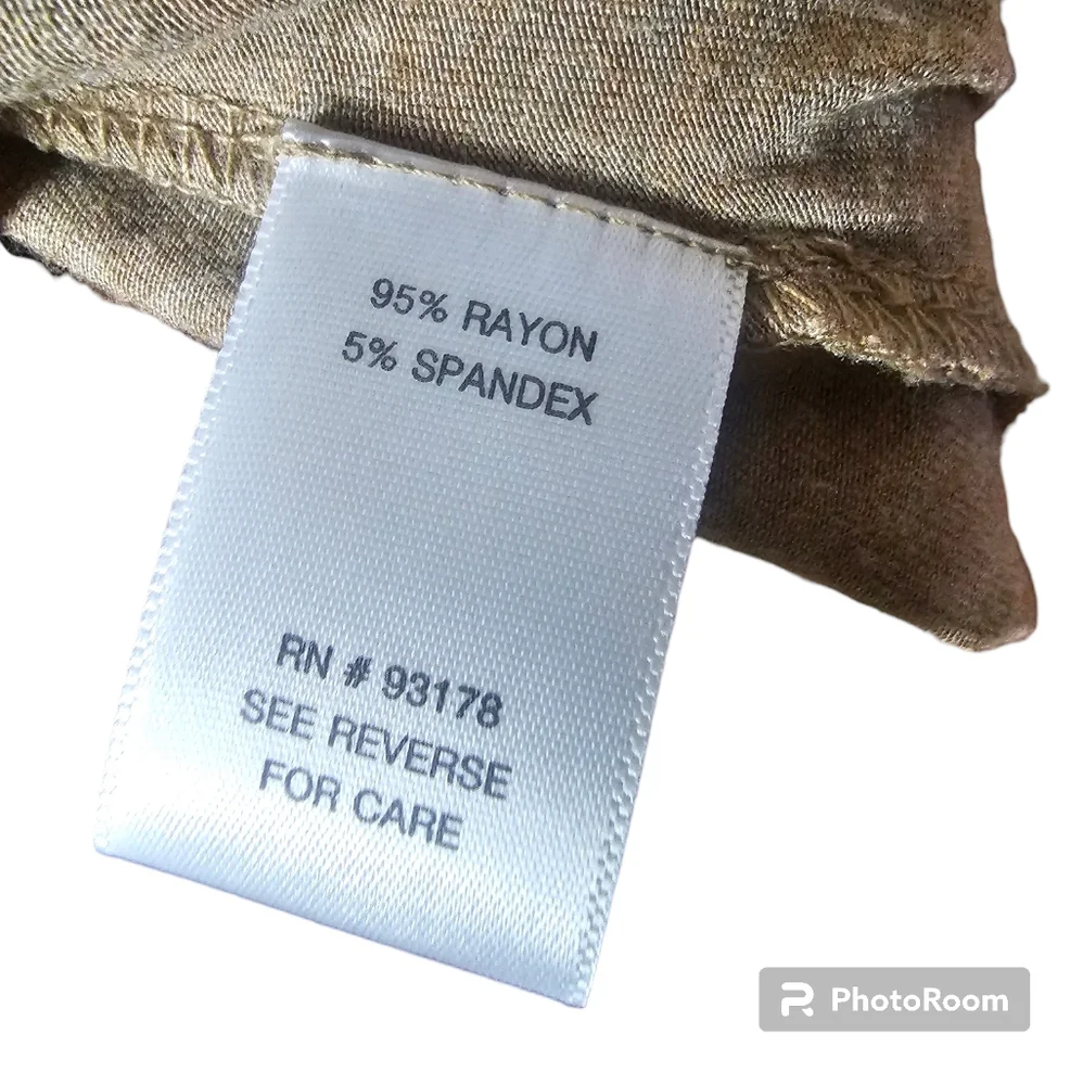 Context women's lightweight long-sleeved open front cardigan colour tan size XL - Picture 4 of 5